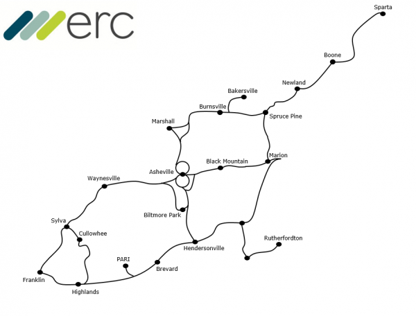 ERC Service Footprint